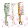 Baluue 3pcs Hair Combs Wide Tooth Scalp Comb for Men