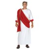 RG Costumes Men's One Size Caesar The, White/Red