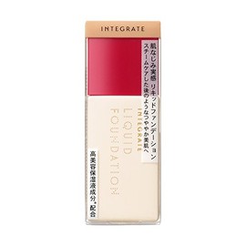Integrate Real Fit Liquid Ochre 30 Dark Skin Color (SPF30, PA++), 1.0 fl oz (30 ml)