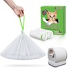 60 Pack Cat Litter Box Liners for Meo Want SC01,