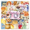 50Pcs Baking Stickers Funny for Water Bottles Baking Laptop Decals,