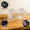 Jumping Spider Enclosure, Acrylic Terrarium with Partition Divider (1-2 Compartments),
