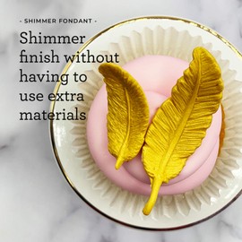 Satin Ice Silver Shimmer Fondant With Edible Glitter (4.4 Ounce, Vanilla) For Cake Decorating