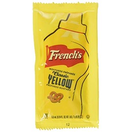 French's Mustard Packets, Gluten-Free, No High Fructose Corn Syrup On-the-go, 0.24 Fl Oz (Pack of 500)