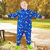 Domueay Kids Puddle Suit Boys Waterproof All in One Rain