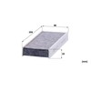 MANN Air Conditioner Filter CUK26014-2