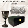 NARRY CRAFT Royal Wine Goblet Solid Brass Handmade Premium Wine