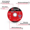 Original Einhell 5-Piece Thin Cutting Disc Set for Metal, Diameter