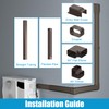 Air Jade 25Ft Mini Split Line Set Cover, 4" Decorative