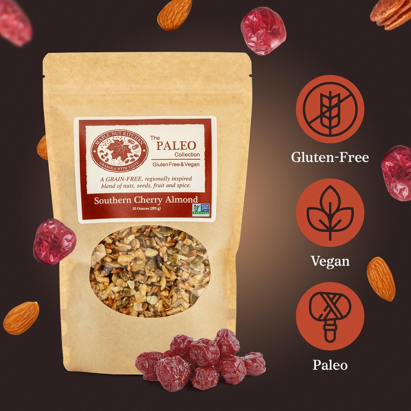 Maple Nut Kitchen Southern Cherry Almond Granola 10 oz –