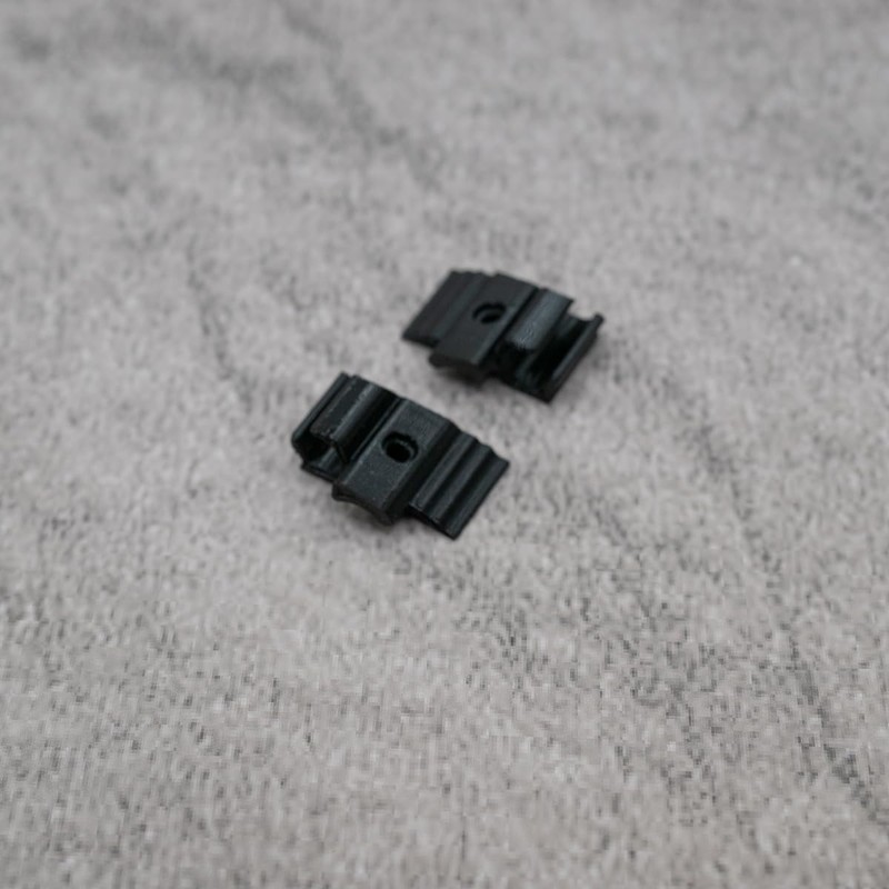 ULEIVA Replacement End Caps Set of 2 Black Compatible with