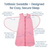 TOTBASIC Baby Swaddle Blanket 0-3 Months, 1.0 TOG 3-Way Adjustable
