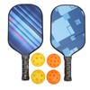 Pickleball Paddle Glass Fiber Improve Bounce Relieve Elbows Pressure Absorbing