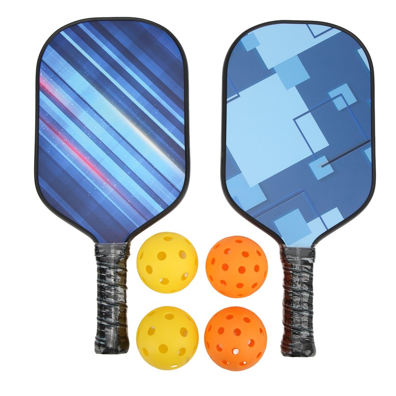 Pickleball Paddle Glass Fiber Improve Bounce Relieve Elbows Pressure Absorbing