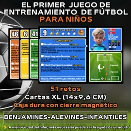 51games Football Training for Kids in Play Form | Improve Your Technique | Write down and exceed your records | Gift 9 10 11 12 13 Years | 51 Individual Technique Challenges |