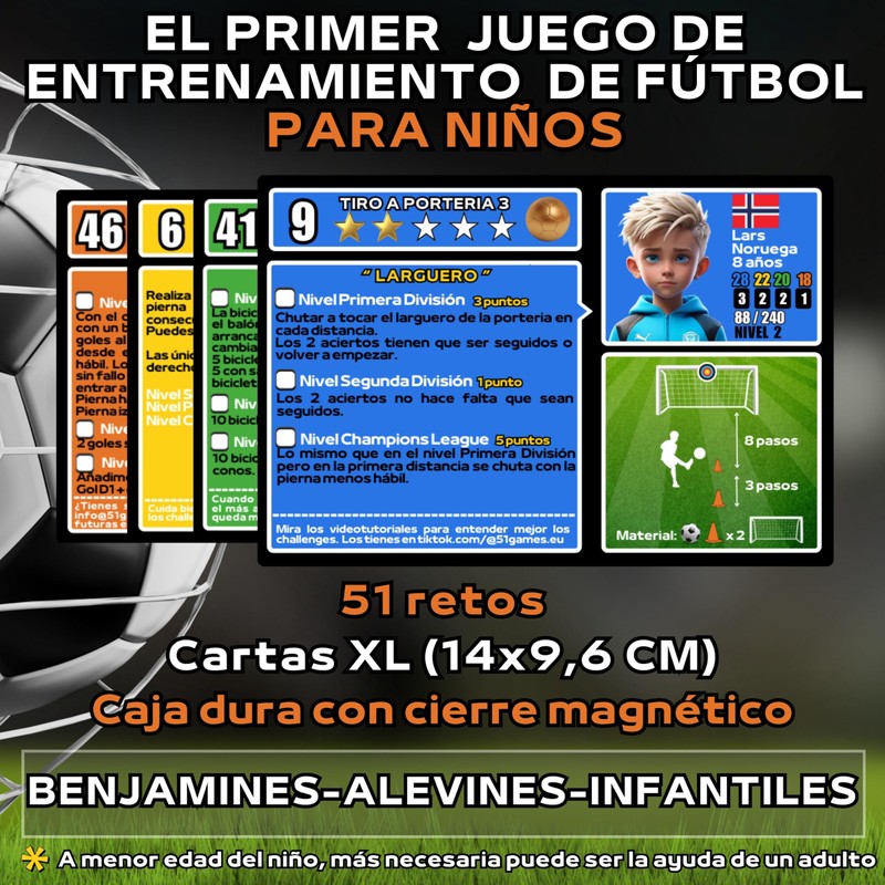 51games Football Training for Kids in Play Form | Improve