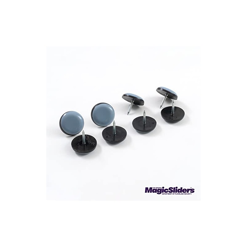 MAGIC SLIDERS L P 8221-7/8" Reusable Furniture Sliders | Heavy-Duty