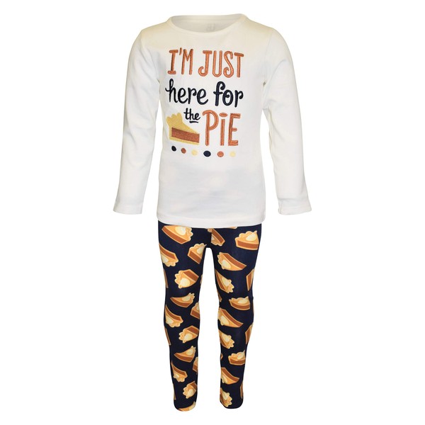 Juego de 2 legginas de Acción de Gracias para bebé,