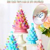 100pcs Ceramic Easter Tree Replacement Light Bulbs and 3pcs Tree
