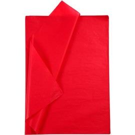 Creativ Carta velina, rossa, taglia unica