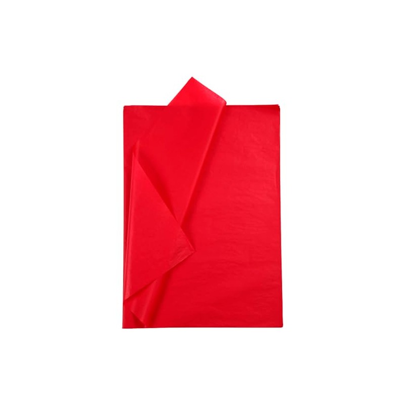 Creativ Carta velina, rossa, taglia unica