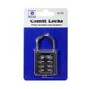 Combi-Lock CL-504 DH0006 8-Digit Combination Padlock 1 Piece 2ea