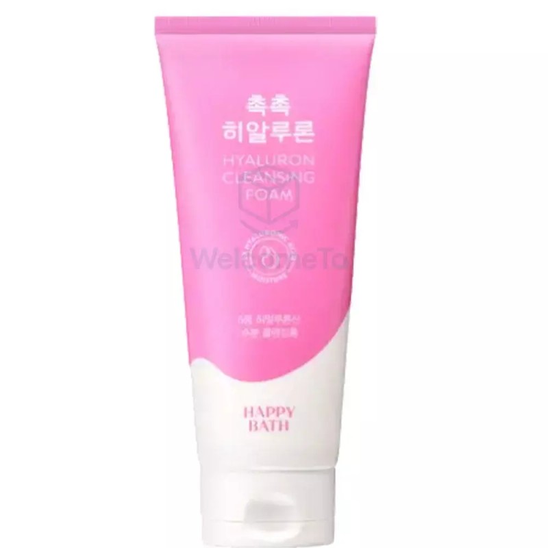 Happybath 해피바스 산뜻 히알루론 클렌징폼 200g x3개 헹굼이 편한 폼