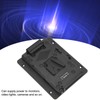Battery Power Plate V Mount Adapter with D Tap Output