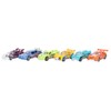 6pcs 1:64 Scale Alloy Racing Cars Set High Simulation Collectible