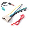 RED WOLF Radio Stereo Wire Harness + Antenna Adapter Connector