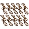 Sanko Plastic Shoe Holder Shoe Keeper 10 Pcs Brown