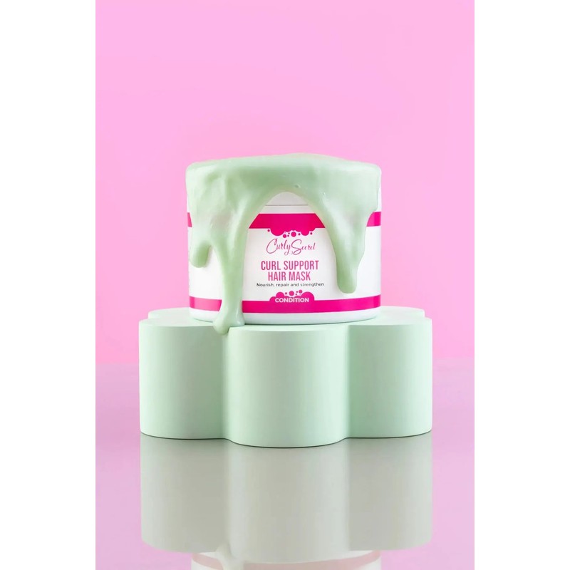 Curly Secret Curl Support Hair Mask, 250 ml.