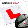 K-MART Extra Strong 2 Pack L Plates Magnetic For Car,