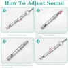 AHEJIOO Dog Whistle Rütter Recall - Metal Whistle with Necklace