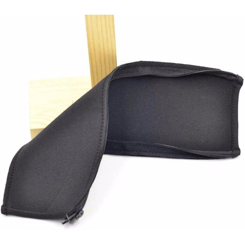 Black Headphone Protector Zipper Headband for Audio Technica ATH MSR7