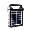 Outdoor Portable lithium battery Battery Solar Flashlight Small System Outdoor