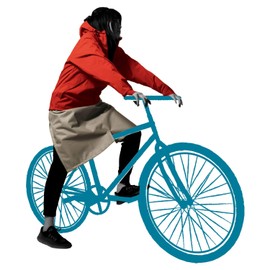 Mac Rainwear (Water Resistance: 39.4 inches (10,000 mm) H2O) (Permeability: 5,000 g/m2) (Stretch Material/Jacket) (Bag-In Function) (Waterproof Blanket/Storage Bag) Red M