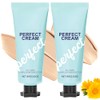 All-Over Complexion Perfector,Lasting CC Cream Foundation,Concealer Cream Hydrating Full Coverage