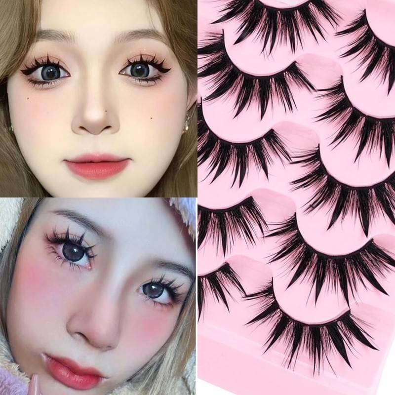 False Eyelashes Eye Makeup Tool Faint Fluffy Soft Band Thick