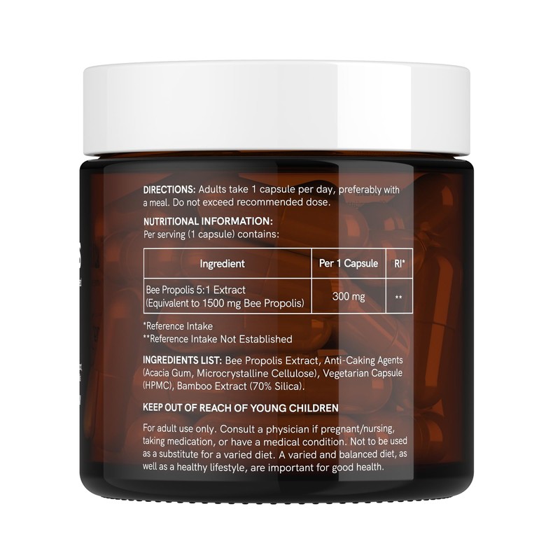 Dr. Sosnowski's Bee Propolis | 1500mg High Potency | Hive-derived