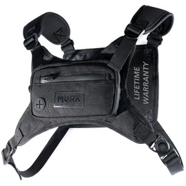 MVRK - Paquete de pecho resistente al agua - Chaleco minimalista para correr para entrenamientos, totalmente ajustable y se adapta a XS - XXL: soporte para teléfono para correr con almacenamiento