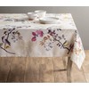 Maison d'Hermine Equinoxe, Beige 100% Cotton Tablecloth for the Kitchen,
