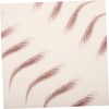 VICASKY Eyebrow Stickers Tattoo Brown 3 Sheets Set Waterproof Eyebrow