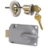 Ideal Security Inc. SK7160 Garage Door Lock, Zinc Plated