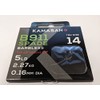 KAMASAN B911 BARBLESS SPADE FISHING HOOKS TO NYLON SIZE 14