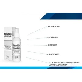 Solucion Iones Plata Antiseptico Cicatrizante 120ml