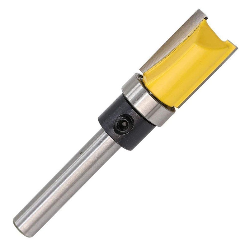 Bestgle 3Pcs Top Bearing Flush Trim Pattern Router Bit Set