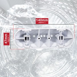 SPARES2GO Drum Paddle Lifter for Bush WMDF612W WMSAE612 Washing Machine (Pack of 3 Lifters)