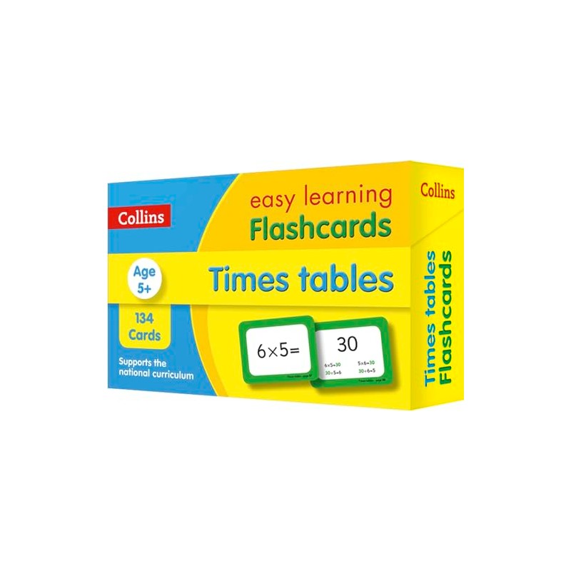Times Tables Flashcards: Ideal for home learning (Collins Easy Learning