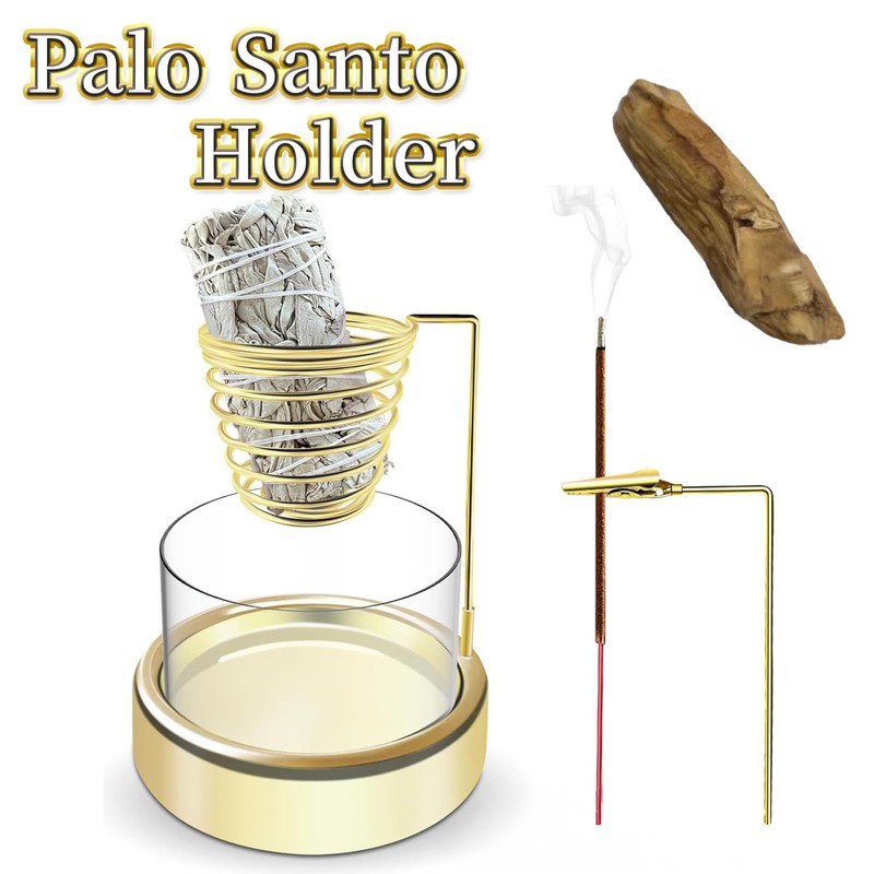 Hyack Palo Santo Saucer, Ash-Proof Incense Holder, Stylish, Multi-functional Incense